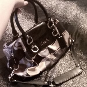 Coach small satchel bag